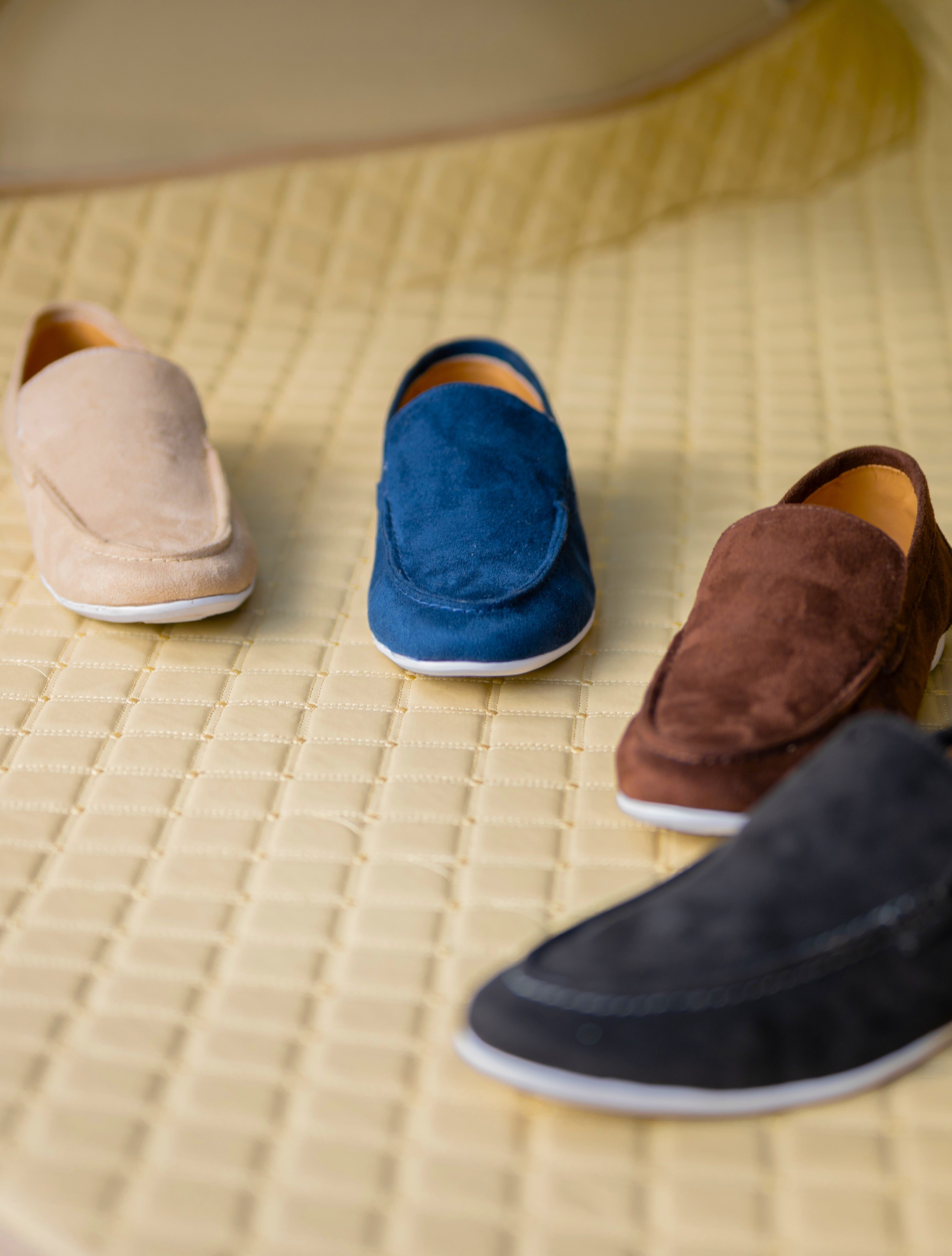 Suade Loafers
