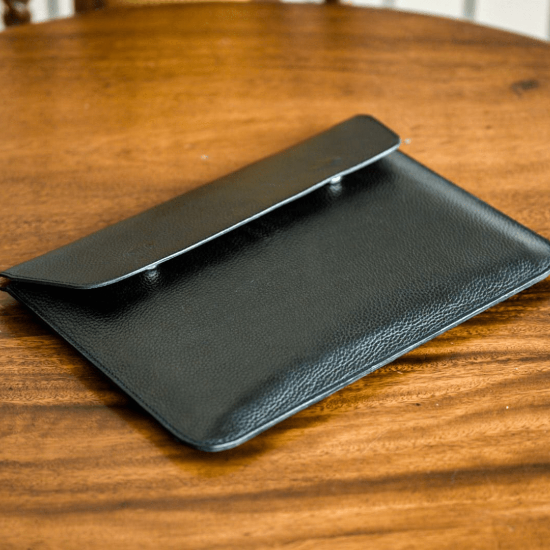 Leather Laptop Cover - Single Compartment