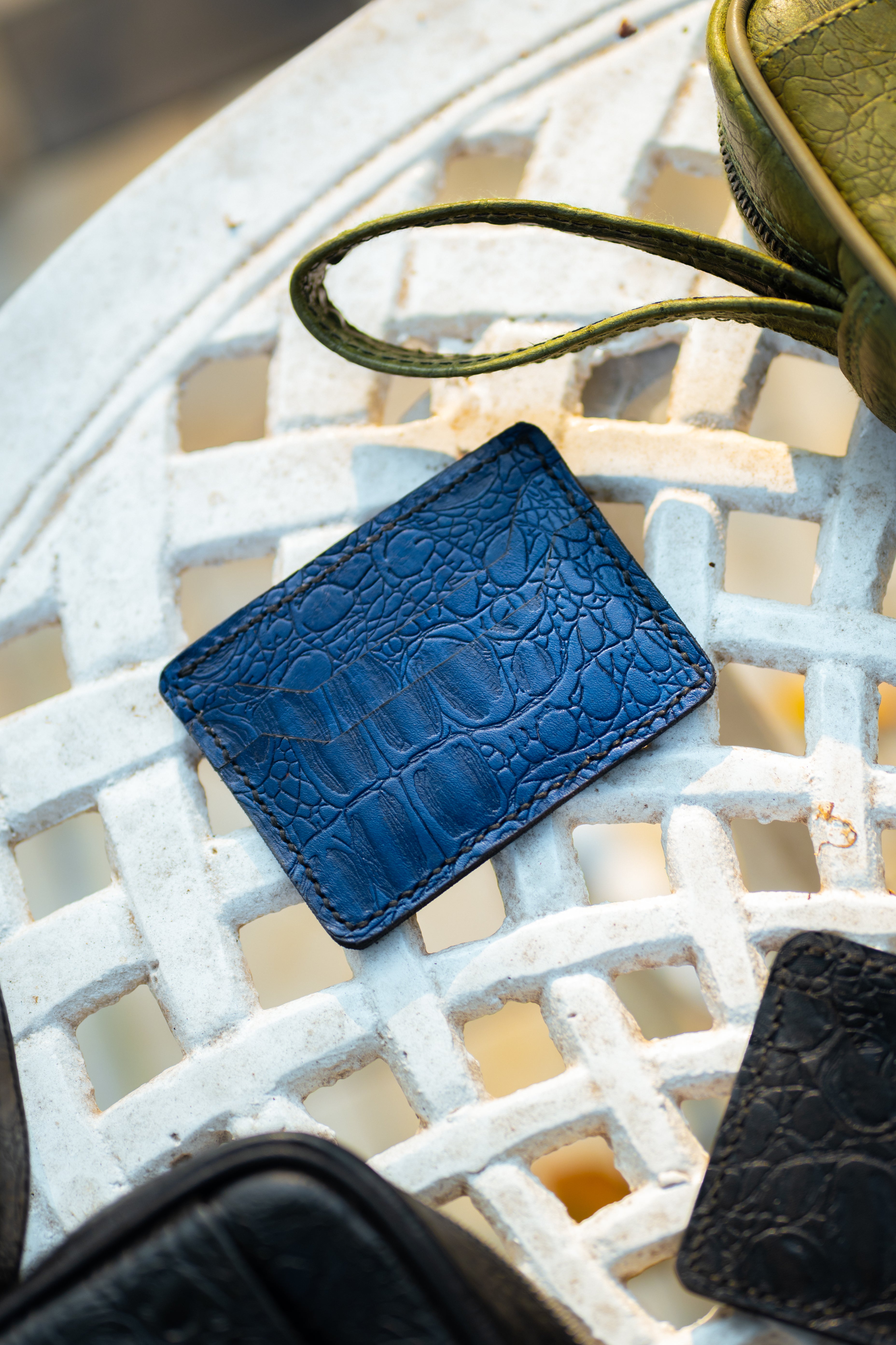 Card Wallet - Aqua Blue