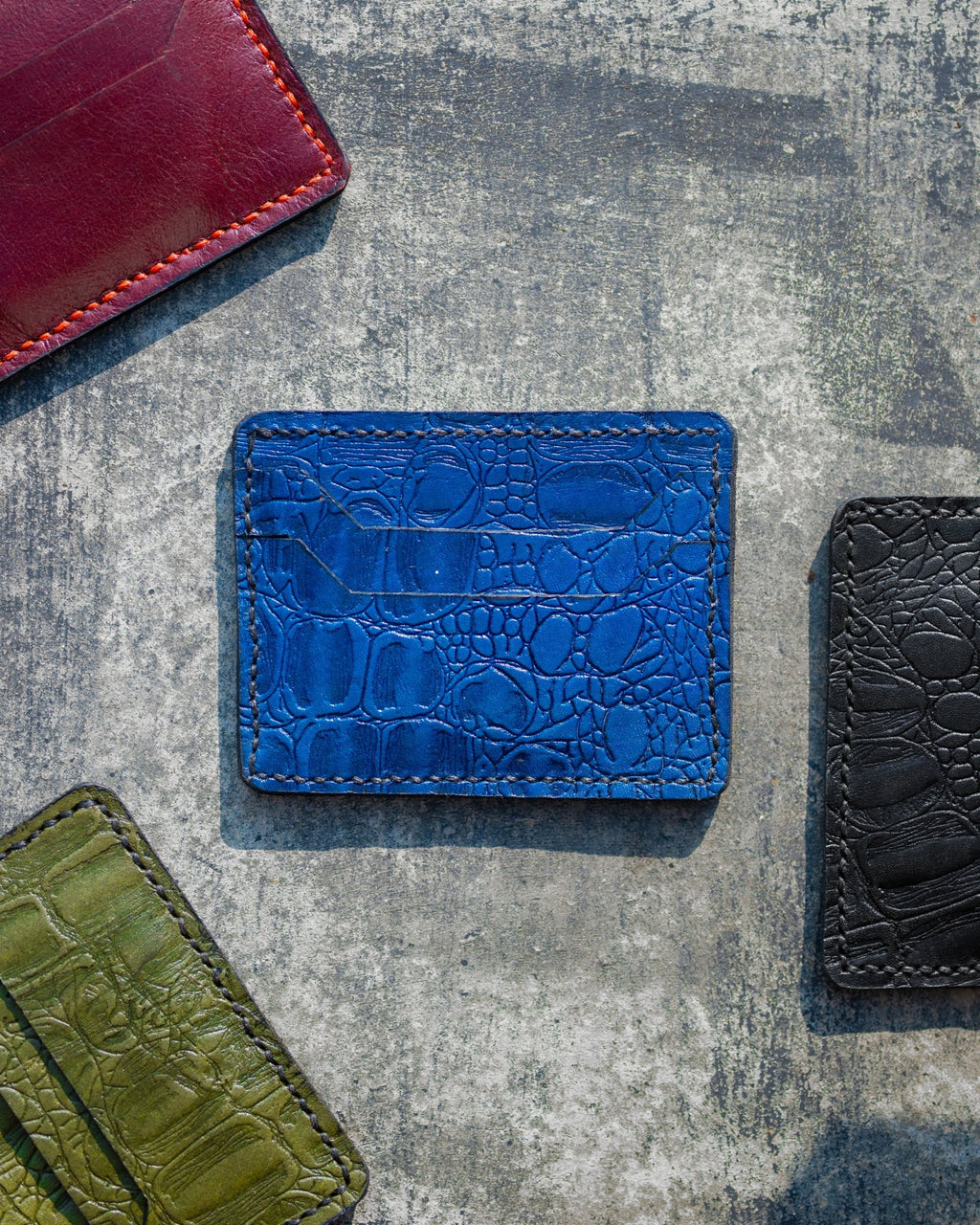 Card Wallet - Aqua Blue