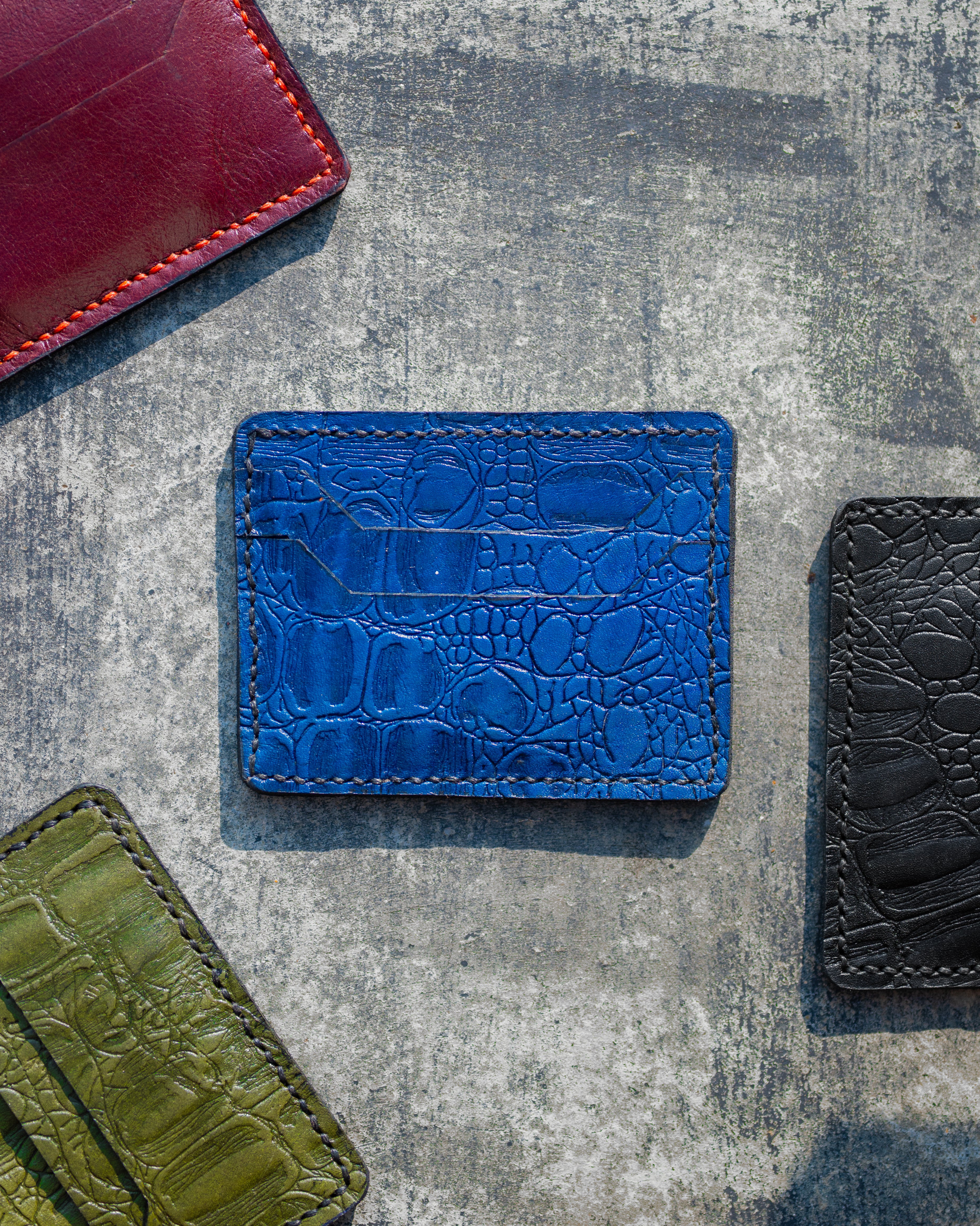 Card Wallet - Aqua Blue