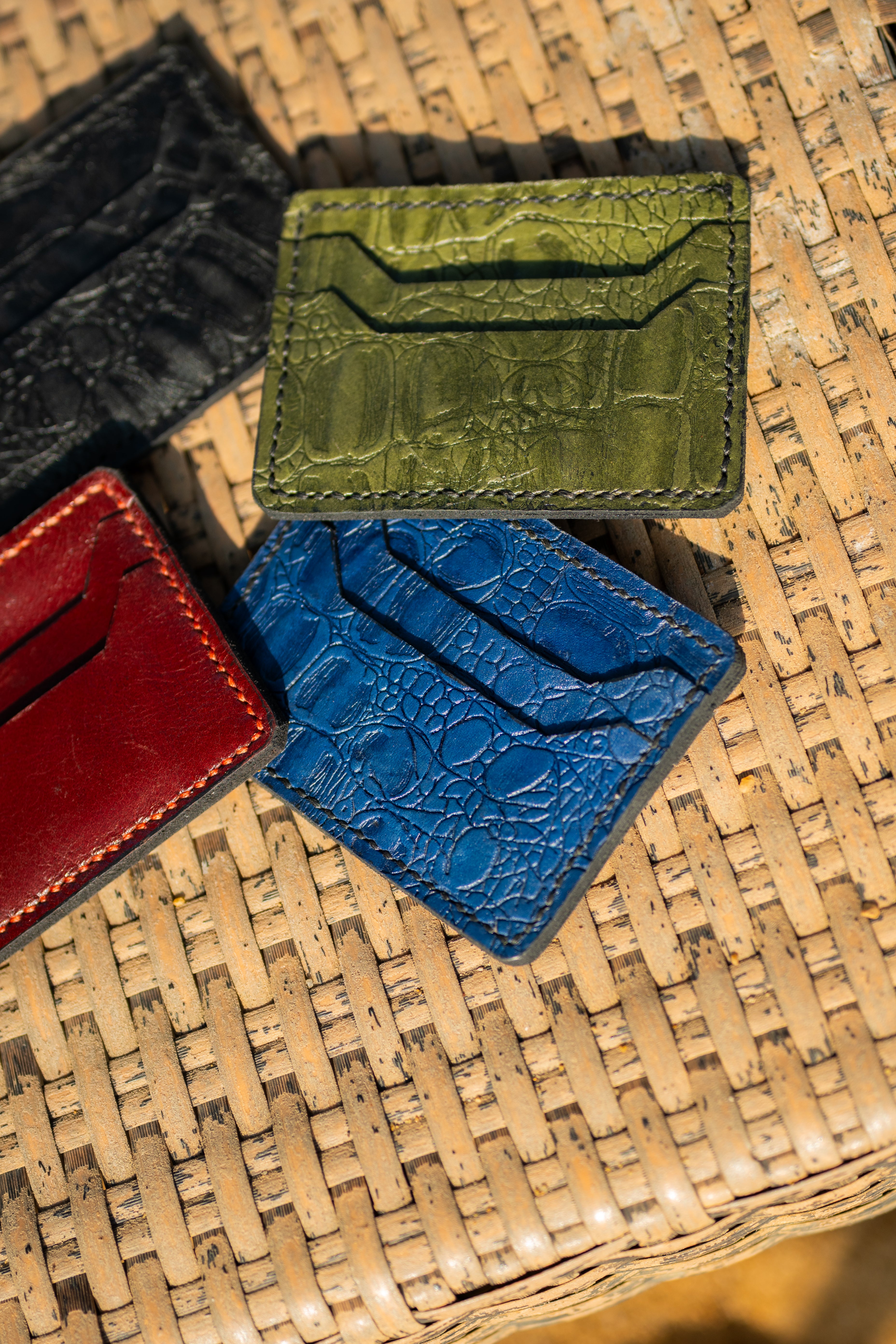 Card Wallet - Aqua Blue